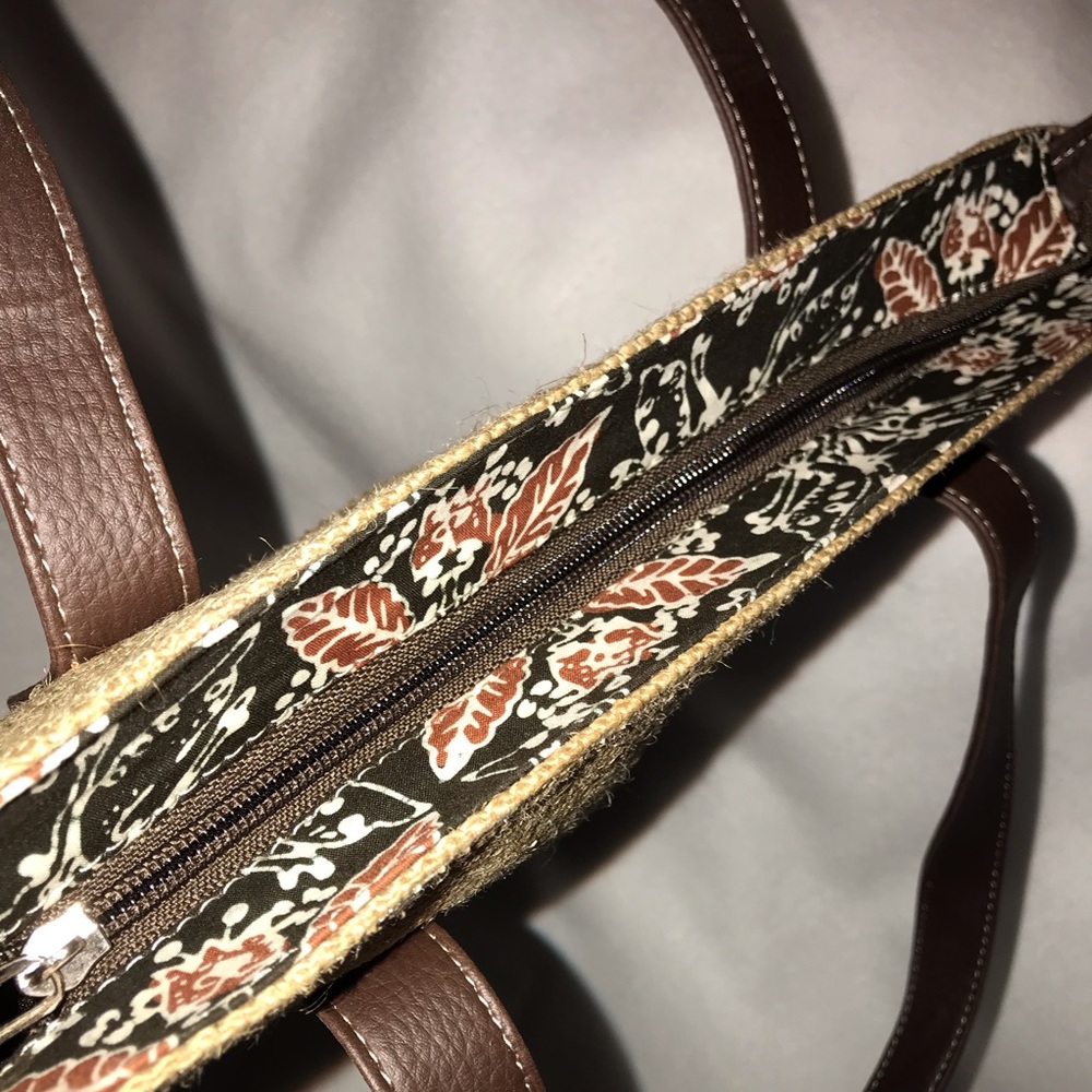 Brand new ethnic Batik Tote Bag Handbag - Picture 5 of 6